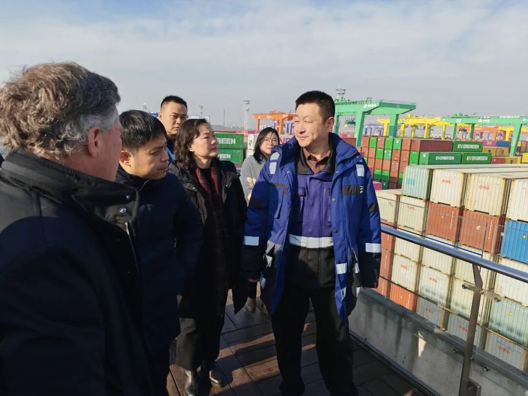 加拿大猪肉协会总裁魏承责一行访问天津